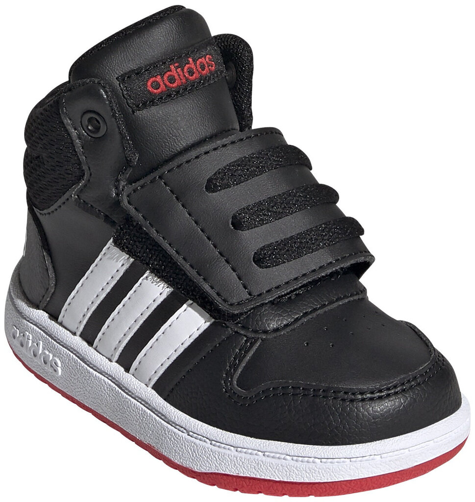 Adidas Jalkineet Hoops Mid 2.0 I Black hinta ja tiedot | Lasten urheilukengät | hobbyhall.fi