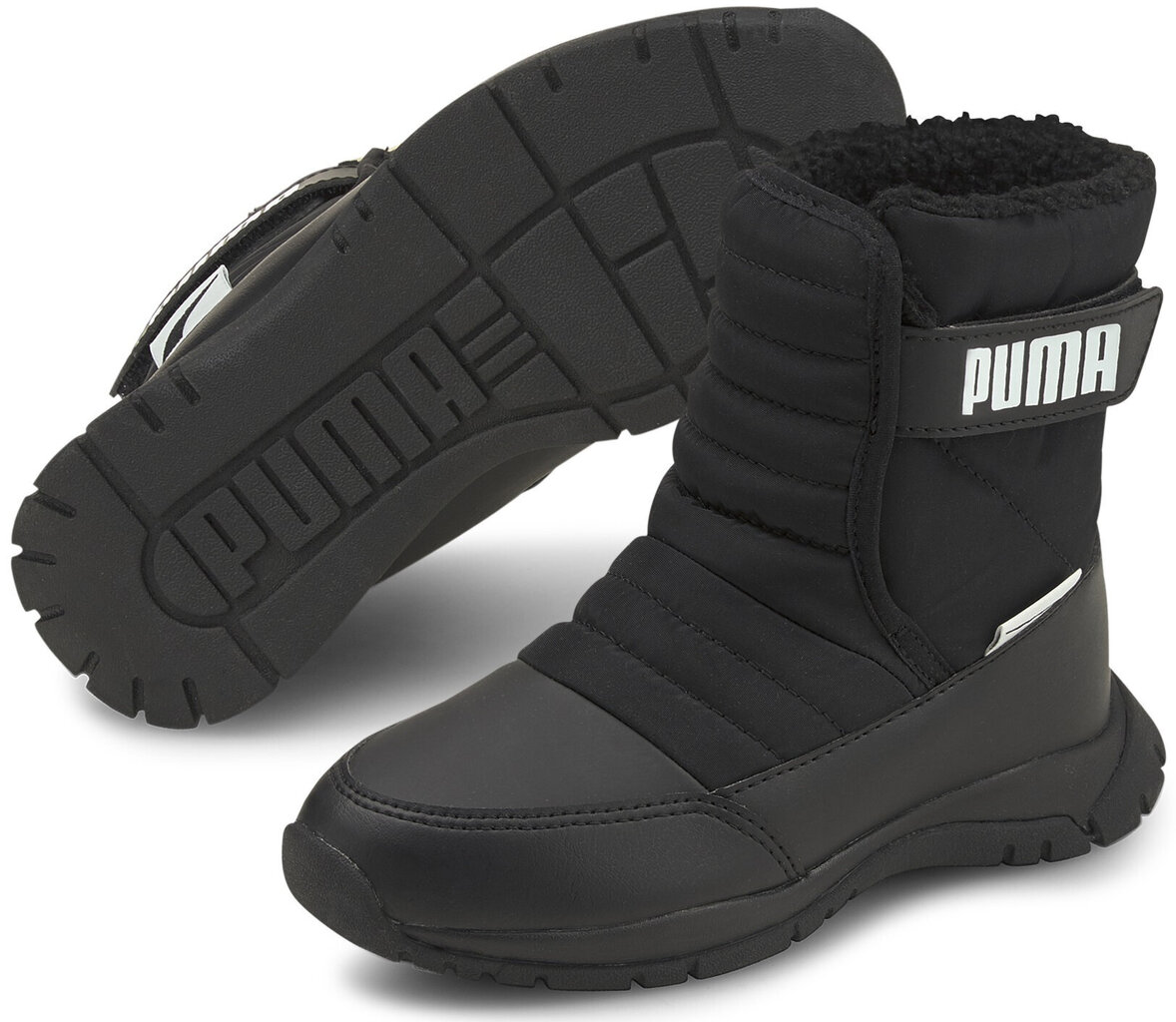 Puma Jalkineet Nieve Boot Black hinta ja tiedot | Lasten saappaat | hobbyhall.fi