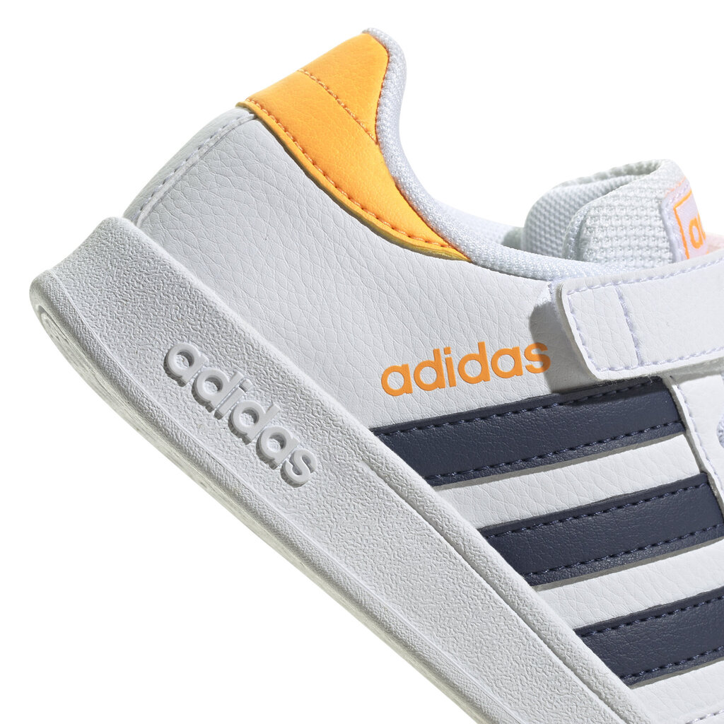 Adidas Jalkineet Breaknet El C White Yellow GW2898 hinta ja tiedot | Lasten urheilukengät | hobbyhall.fi