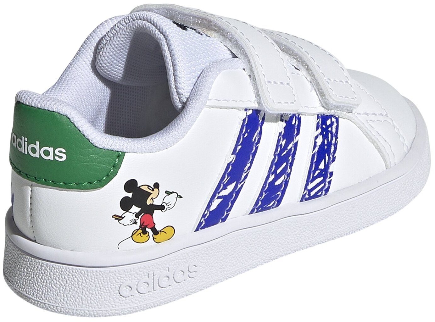 Adidas Jalkineet Grand Court Mm Cf I White GZ3317 hinta ja tiedot | Lasten urheilukengät | hobbyhall.fi