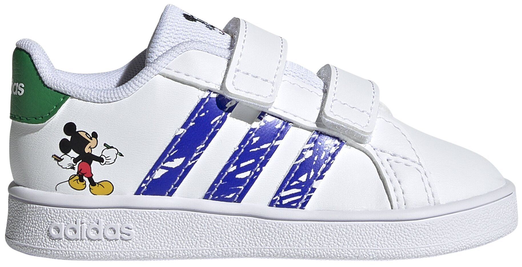 Adidas Jalkineet Grand Court Mm Cf I White GZ3317 hinta ja tiedot | Lasten urheilukengät | hobbyhall.fi