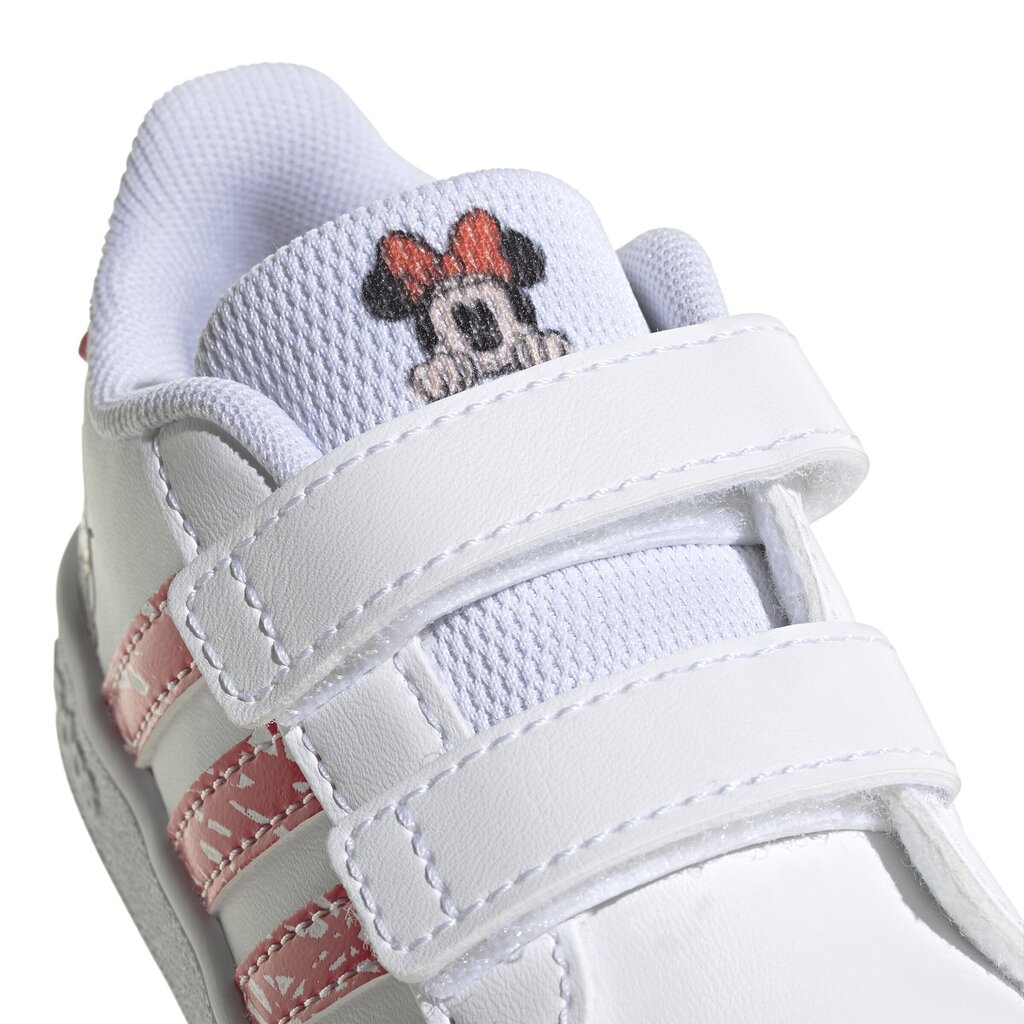 Adidas Jalkineet Grand Court Mm Cf I White GY8011 hinta ja tiedot | Lasten urheilukengät | hobbyhall.fi