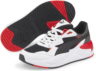 Puma Jalkineet X-Ray Speed Black Red White 384898 01 hinta ja tiedot | Lasten urheilukengät | hobbyhall.fi