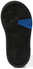 Adidas Jalkineet Hoops 3.0 Cf I Blue Black GZ1941 hinta ja tiedot | Lasten urheilukengät | hobbyhall.fi