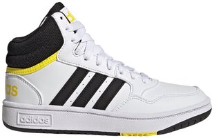 Adidas Jalkineet Hoops Mid 3.0 K White GZ1928 hinta ja tiedot | Lasten urheilukengät | hobbyhall.fi