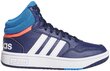 Adidas Jalkineet Hoops 3.0 Mid Blue GW0400 hinta ja tiedot | Lasten urheilukengät | hobbyhall.fi