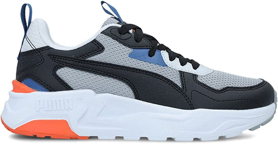 Puma Jalkineet Trinity Lite Jr Grey Black 391443 03 hinta ja tiedot | Lasten urheilukengät | hobbyhall.fi