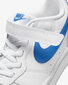 Nike Jalkineet Nike Court Borough Low 2 White Blue BQ5451 123 hinta ja tiedot | Lasten kengät | hobbyhall.fi