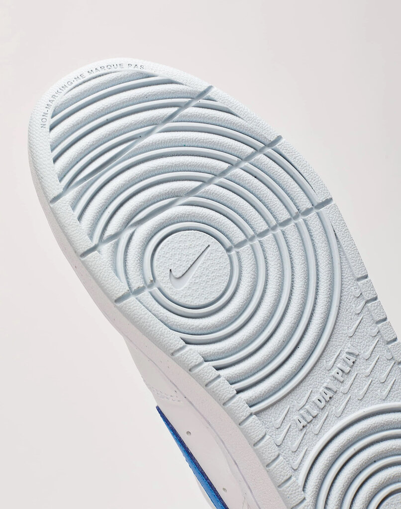 Nike Jalkineet Nike Court Borough Low 2 White Blue BQ5451 123 hinta ja tiedot | Lasten kengät | hobbyhall.fi