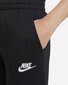 Nike Kids Fleece Jogger collegehousut FD3008*010, musta 196607241615 hinta ja tiedot | Tyttöjen leggingsit ja housut | hobbyhall.fi