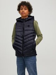 Jack & Jones lasten liivi 12212854*01, musta 5715308099452 hinta ja tiedot | Poikien takit | hobbyhall.fi