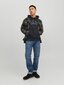 Jack & Jones miesten collegepaita 12152840*06, musta 5715106795563 hinta ja tiedot | Miesten kauluspaidat | hobbyhall.fi