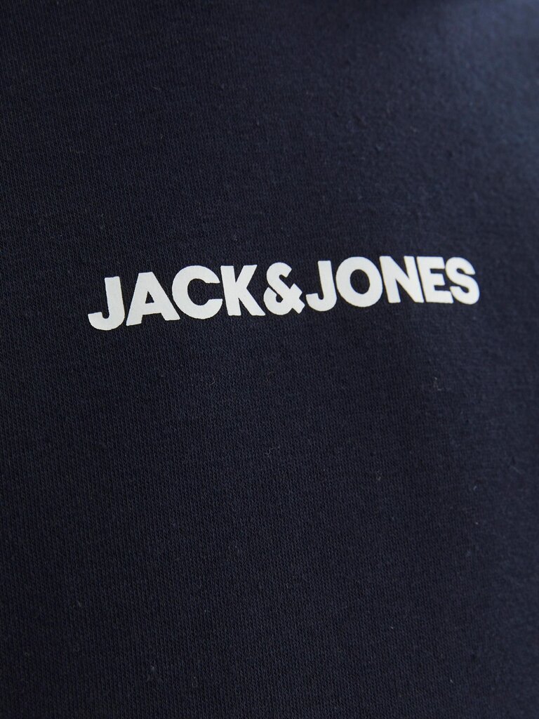 Jack & Jones lasten collegepaita 12237402*01, tummansininen/valkoinen 5715425305078 hinta ja tiedot | Poikien puserot, liivit ja jakut | hobbyhall.fi