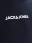 Jack & Jones lasten collegepaita 12237402*01, tummansininen/valkoinen 5715425305078 hinta ja tiedot | Poikien puserot, liivit ja jakut | hobbyhall.fi