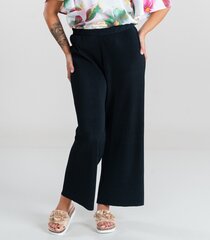 Hailys naisten housut KARLA PD*01, musta 4067218330240 hinta ja tiedot | Naisten vapaa-ajan housut | hobbyhall.fi