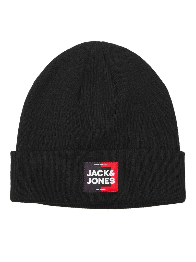 Jack & Jones vauvan pipo 12236565*01, musta 5715416882915 hinta ja tiedot | Poikien hatut, huivit ja käsineet | hobbyhall.fi