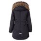 Lenne lasten parka 250g Ella 23671*042, mustaa 4741593452512 hinta ja tiedot | Tyttöjen takit | hobbyhall.fi