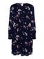 Vero Moda naisten mekko 10297202*01, tummansininen/roosa 5715501955159 hinta ja tiedot | Mekot | hobbyhall.fi