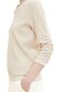 Tom Tailor naisten collegepaita 1036955*10336, vaalean beige 4066887260414 hinta ja tiedot | Naisten neulepuserot | hobbyhall.fi