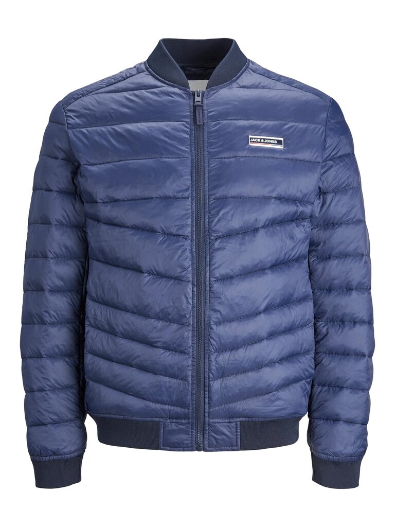 Jack & Jones Miesten takki 80g 12236154*02, sininen 5715427217904 hinta ja tiedot | Miesten ulkoilutakit | hobbyhall.fi