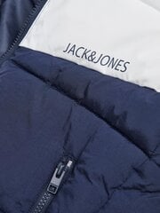 Jack & Jones lasten takki 12236559*01, punainen/valkoinen 5715428083942 hinta ja tiedot | Poikien takit | hobbyhall.fi