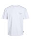 Jack & Jones miesten t-paita 12245400*03, valkoinen 5715429270365 hinta ja tiedot | Miesten T-paidat | hobbyhall.fi