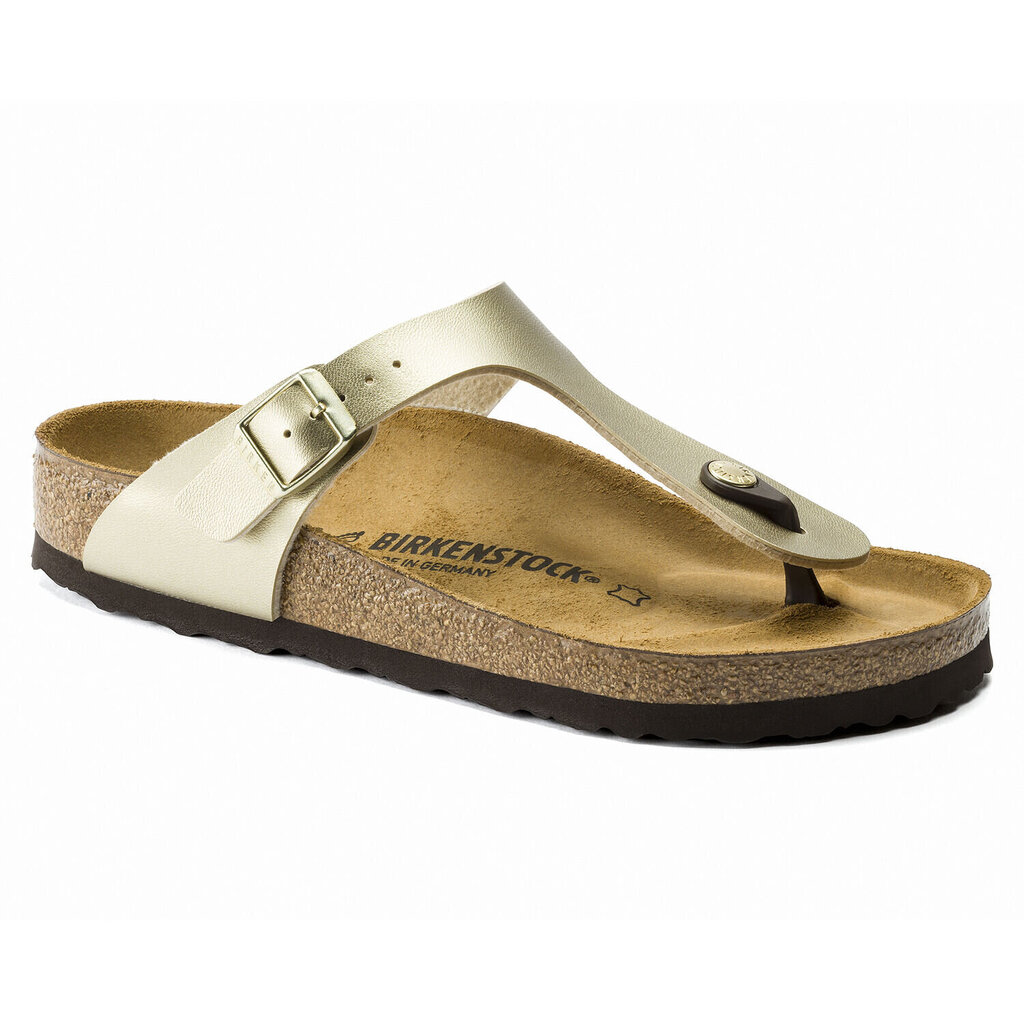 Gizeh bf birkenstock naiset gold 1016109 hinta ja tiedot | Naisten sandaalit ja tossut | hobbyhall.fi