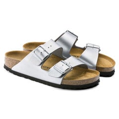 Arizona bf birkenstock naiset silver 1012283 hinta ja tiedot | Naisten sandaalit ja tossut | hobbyhall.fi