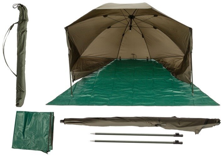 Sateenvarjo-teltta sateelta ja auringolta UA-8, 250 cm hinta ja tiedot | Muut kalastustarvikkeet | hobbyhall.fi