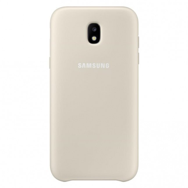 Samsung Galaxy J5 (2017) dual-layer cover suojakuori kulta, EF-PJ530CFEGWW hinta ja tiedot | Puhelimen kuoret ja kotelot | hobbyhall.fi