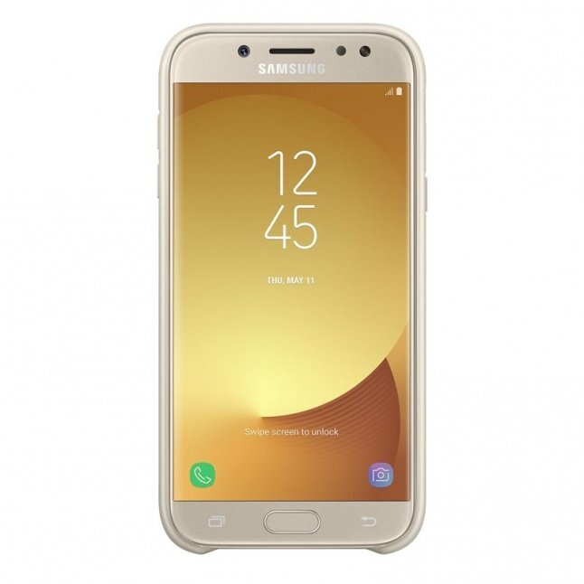 Samsung Galaxy J5 (2017) dual-layer cover suojakuori kulta, EF-PJ530CFEGWW hinta ja tiedot | Puhelimen kuoret ja kotelot | hobbyhall.fi