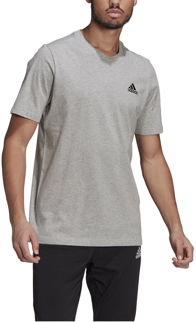 Adidas T-paita M Sl Sj Tee Grey GK9641 hinta ja tiedot | Miesten T-paidat | hobbyhall.fi