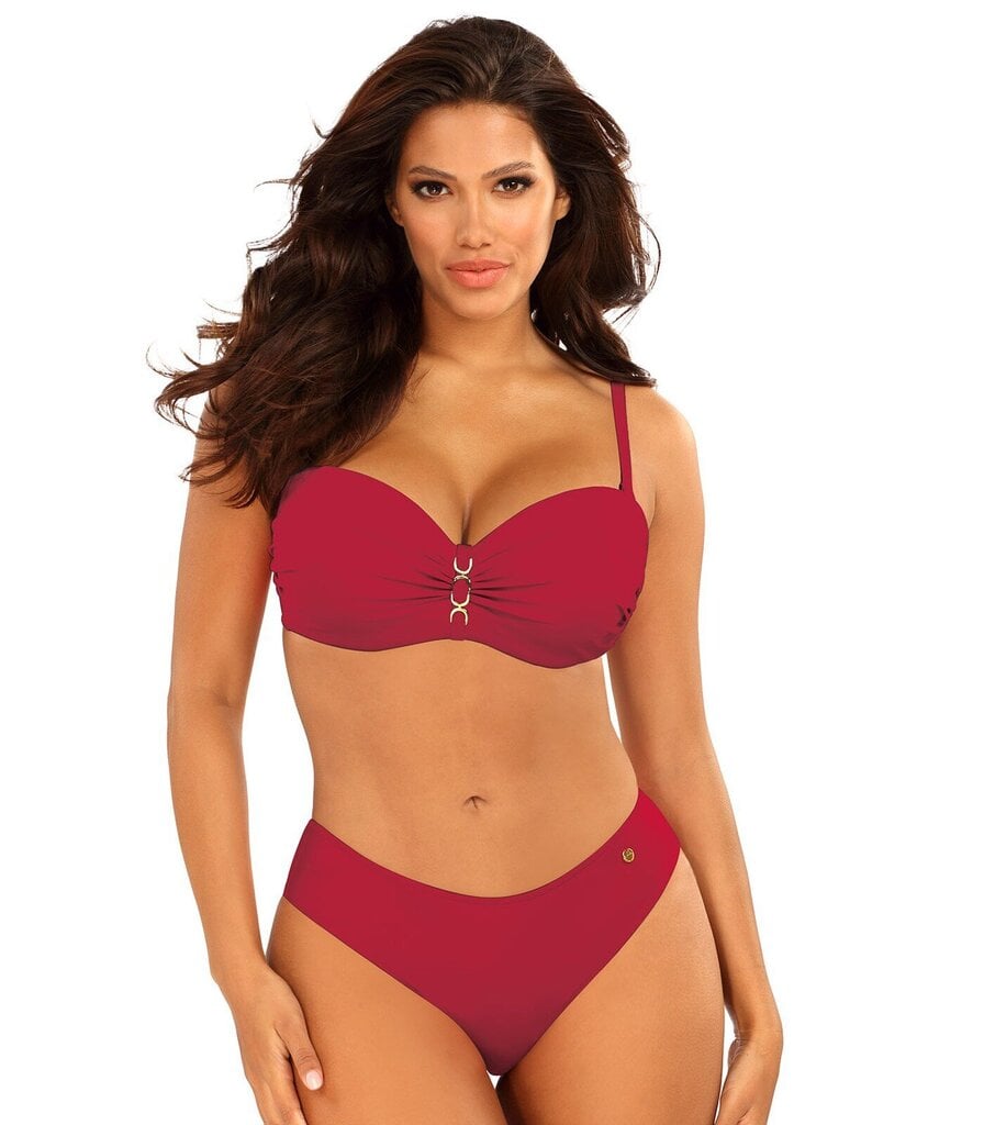 Self Collection naisten bikinit Trend19 S730DA7*6, punainen 5904557125276 hinta ja tiedot | Naisten uimapuvut | hobbyhall.fi
