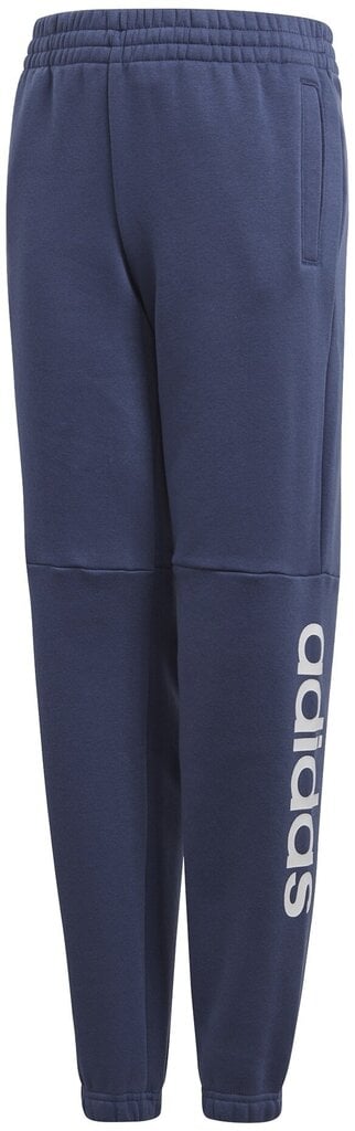 Adidas Housut YB LIN Pants Blue hinta ja tiedot | Poikien housut | hobbyhall.fi