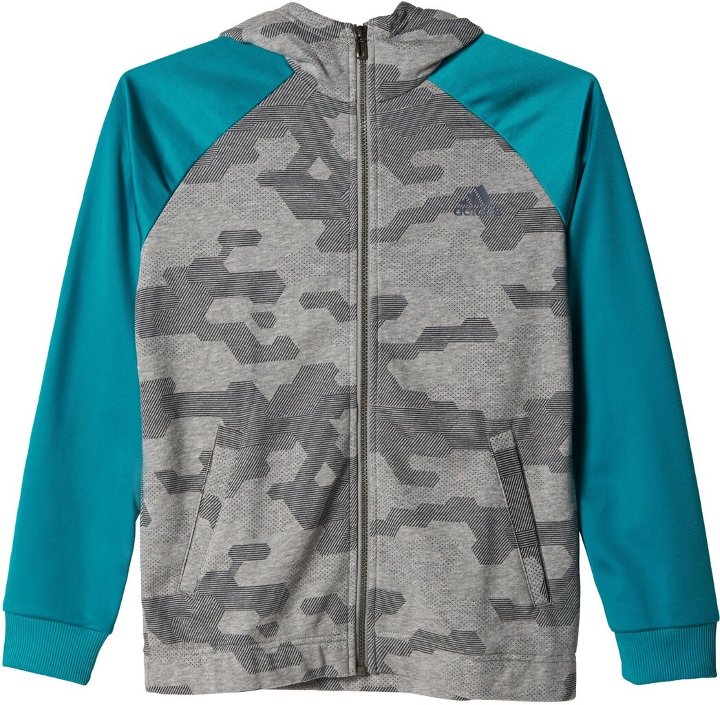 Adidas huppari YB LR S FZ HOOD hinta ja tiedot | Poikien puserot, liivit ja jakut | hobbyhall.fi