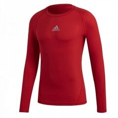 Adidas T-paita Ask Ls Tee Y Red hinta ja tiedot | Poikien paidat | hobbyhall.fi