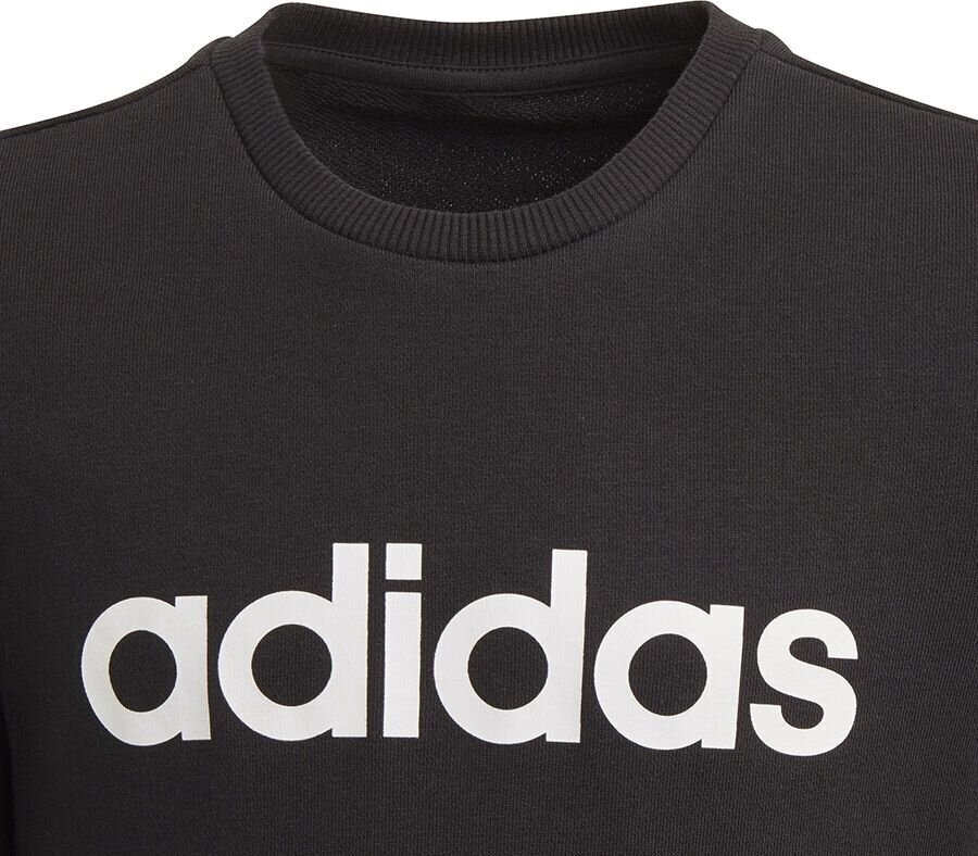 Adidas huppari Yg E Lin Sweat Black hinta ja tiedot | Poikien paidat | hobbyhall.fi
