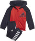 Adidas Urheiluasu I Bos Logo Fz J Red Blue hinta ja tiedot | Poikien kokoasut ja setit | hobbyhall.fi