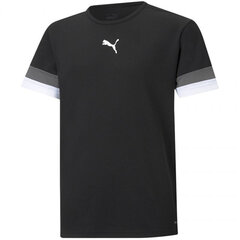 Puma T-paita TeamRise Jersey Black 704938 03 hinta ja tiedot | Poikien paidat | hobbyhall.fi