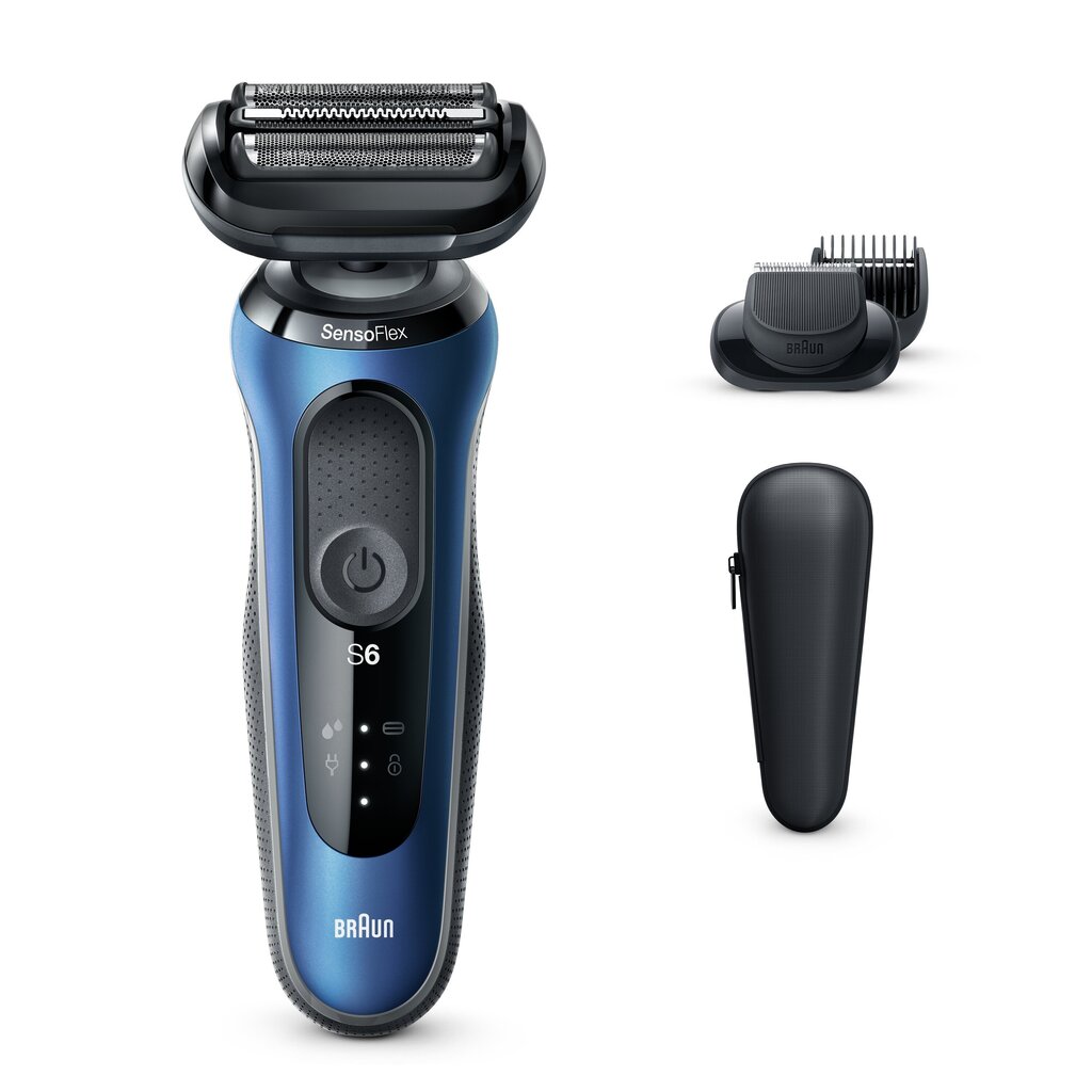 60-B1500s shaver Series 6 + beard trimmer hinta ja tiedot | Parranajokoneet | hobbyhall.fi