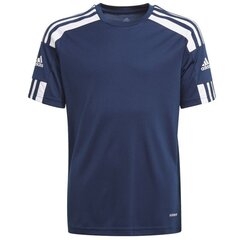 Adidas T-paita Squad 21 Jsy Y Blue GN5745 hinta ja tiedot | Poikien paidat | hobbyhall.fi