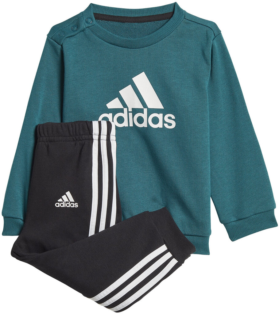 Adidas Urheiluasu I Bos Jog Ft Green Black HF8822 hinta ja tiedot | Poikien housut | hobbyhall.fi