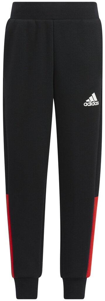 Adidas Urheiluasu Lk Logo Fl Set Black Red HM9695 hinta ja tiedot | Poikien puserot, liivit ja jakut | hobbyhall.fi