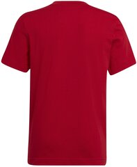 Adidas T-paita Ent22 Tee Y Red HC0446 hinta ja tiedot | Poikien paidat | hobbyhall.fi