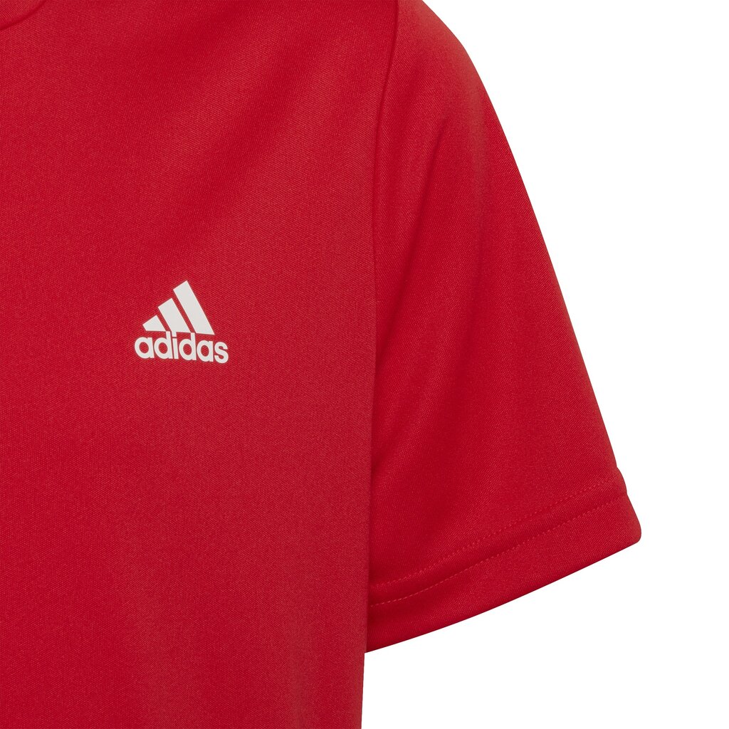 Adidas T-paita B Sl Tee Red HE9326 hinta ja tiedot | Poikien paidat | hobbyhall.fi