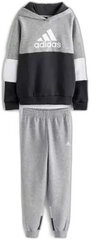 Adidas Urheiluasu Lk Cb Fl Ts Black Grey HN3473 hinta ja tiedot | Poikien kokoasut ja setit | hobbyhall.fi