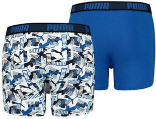 Puma Alusvaatteet Boys Logo Aop White Blue 935289 02 hinta ja tiedot | Poikien alusvaatteet | hobbyhall.fi