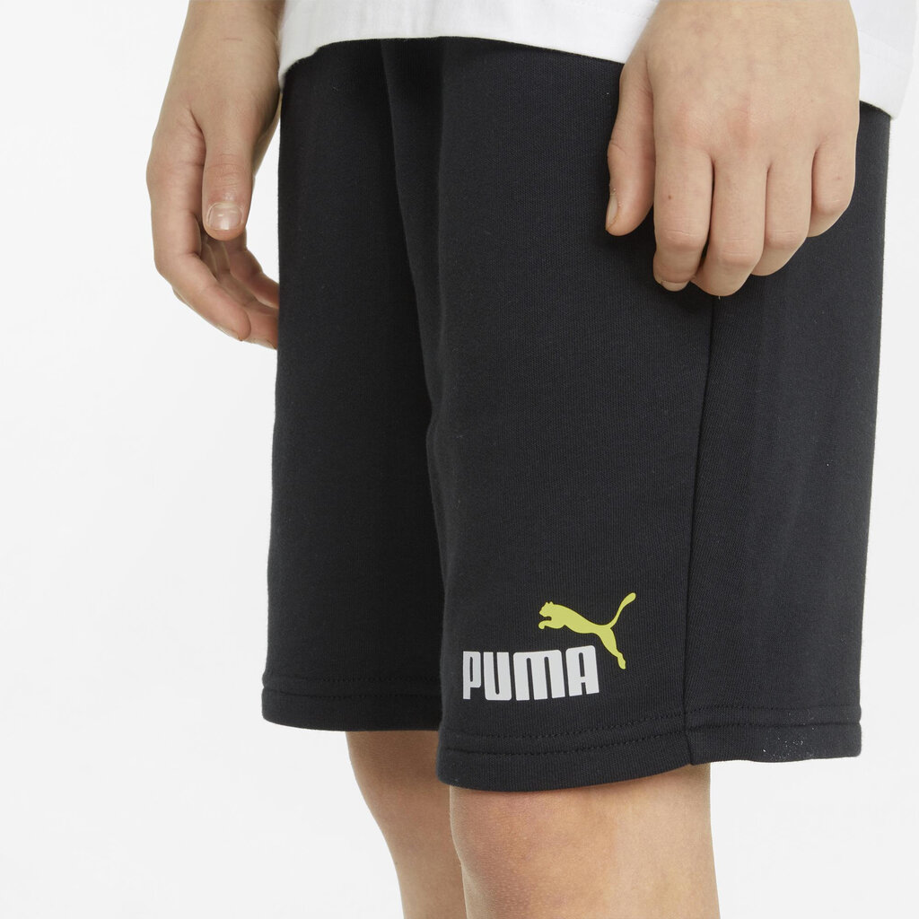 Puma Shortsit Ess+ 2 Col Shorts Black 586989 97 hinta ja tiedot | Poikien shortsit | hobbyhall.fi