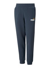 Puma Housut Ess + 2 Col Logo Pants Blue 586988 16 hinta ja tiedot | Poikien housut | hobbyhall.fi