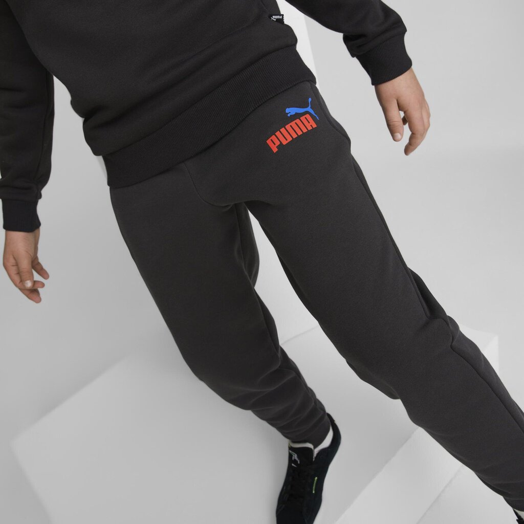 Puma Housut Ess + 2 Col Logo Pants Black 586988 61 hinta ja tiedot | Poikien housut | hobbyhall.fi